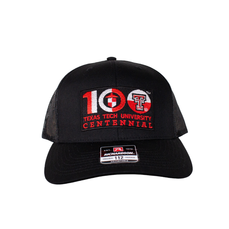 Centennial Patch Snapback Black/Charcoal Trucker Cap