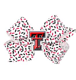 Wee Ones Medium Confetti Print Bow