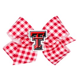 Wee Ones King Size Gingham Print Bow