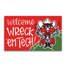 Magnolia Lane Raider Red Door Mat