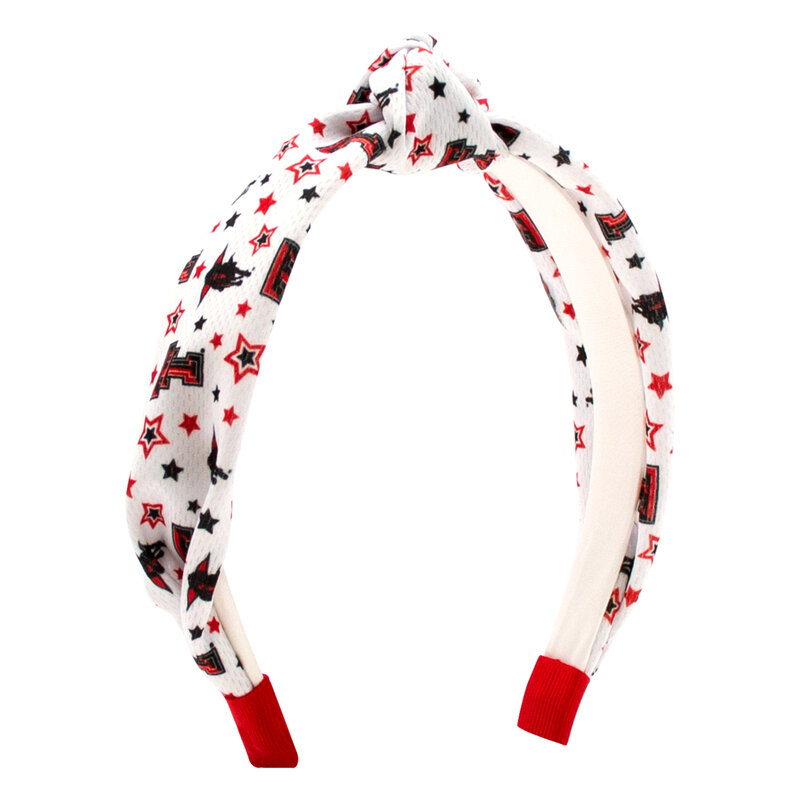 Wee Ones College Star Print Knot Youth Headband