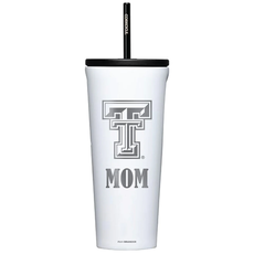 Branded Logistics Corkcicle White 24 Oz Straw Cup - Mom