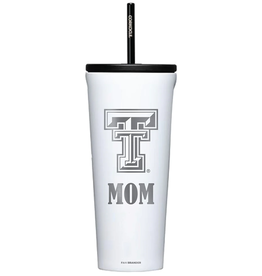 Branded Logistics Corkcicle White 24 Oz Straw Cup - Mom
