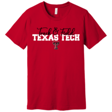 Canvas Track & Field Script Short Sleeve Tee