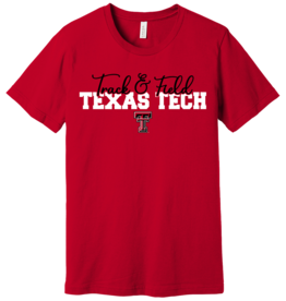 Track & Field Script Short Sleeve Tee