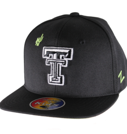 Zephyr Zephyr Classic Cactus Youth Black Flatbill Cap