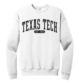 Bella Canvas Established Arch Sponge Fleece Sweatshirt