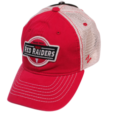Zephyr Unleaded Red/Cream Trucker Cap