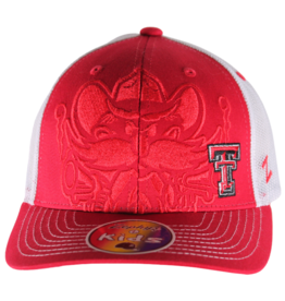 Zephyr Zephyr Raider Red Youth Trucker Cap