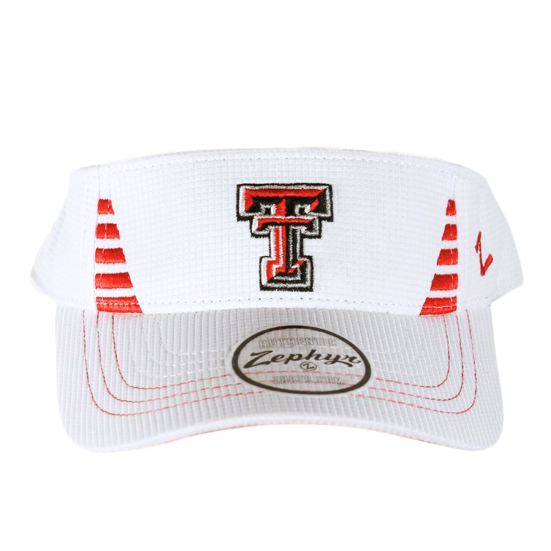 Zephyr Zephyr Iron Grid White/Red Visor