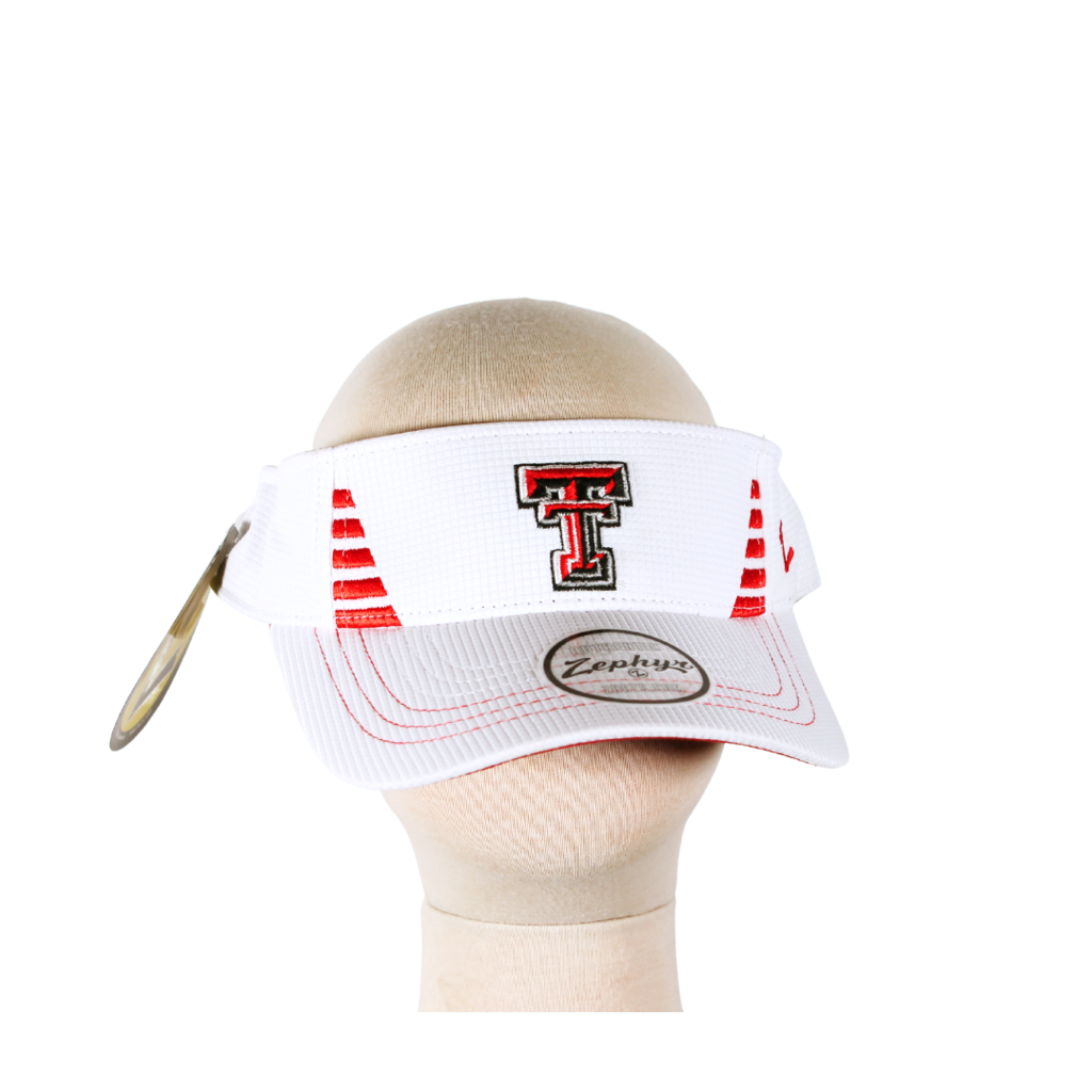 Zephyr Zephyr Iron Grid White/Red Visor