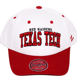 Zephyr Zephyr Broadway White/Red Arch Structured Cap