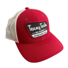 Zephyr State Park Patch Red/Cream Mesh Cap