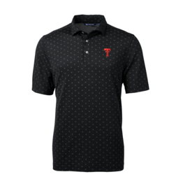 Cutter & Buck Tile Throwback Patch Men's Polo
