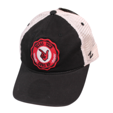 Zephyr Zephyr Token Guns Up Black/Cream Mesh Cap