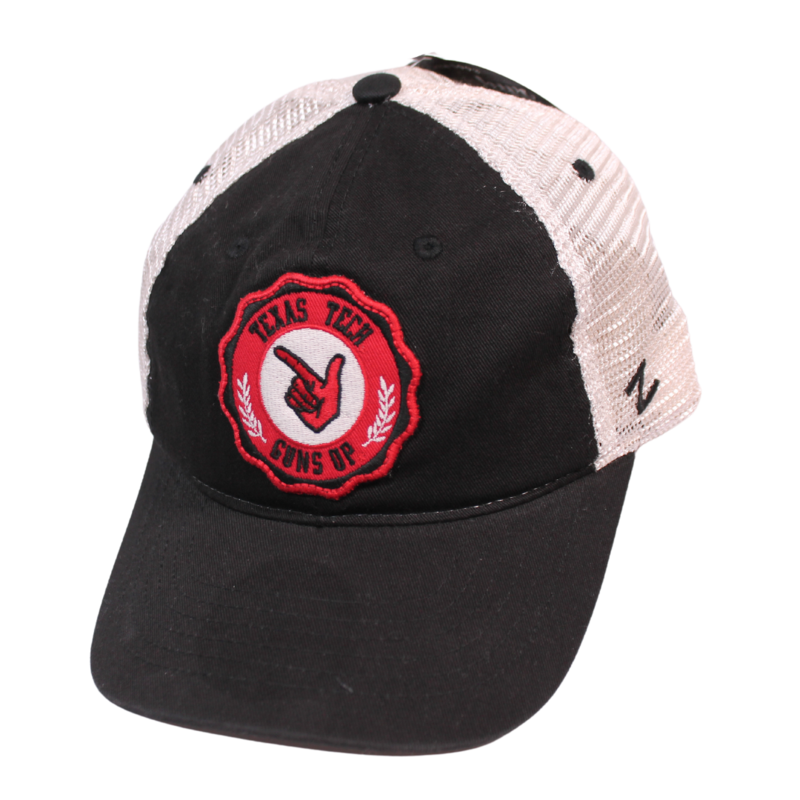 Zephyr Zephyr Token Guns Up Black/Cream Mesh Cap