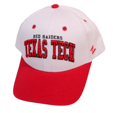 Zephyr Zephyr Broadway White/Red Arch Structured Youth Cap