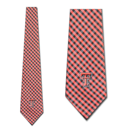 Eagles Wings Men's Gingham Dress Tie