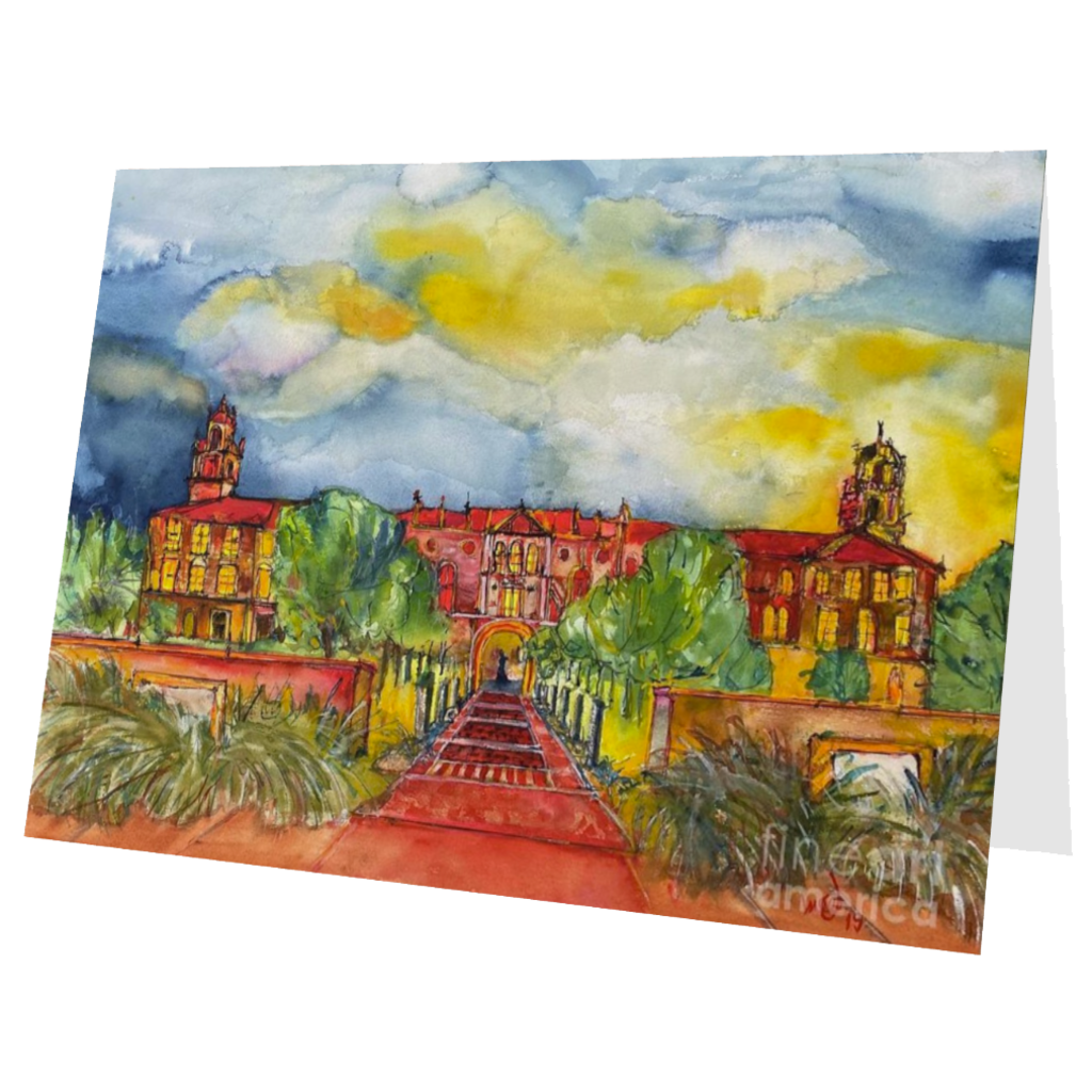 Watercolor Art Greeting Card Set of 5