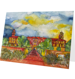 Watercolor Art Greeting Card Set of 5