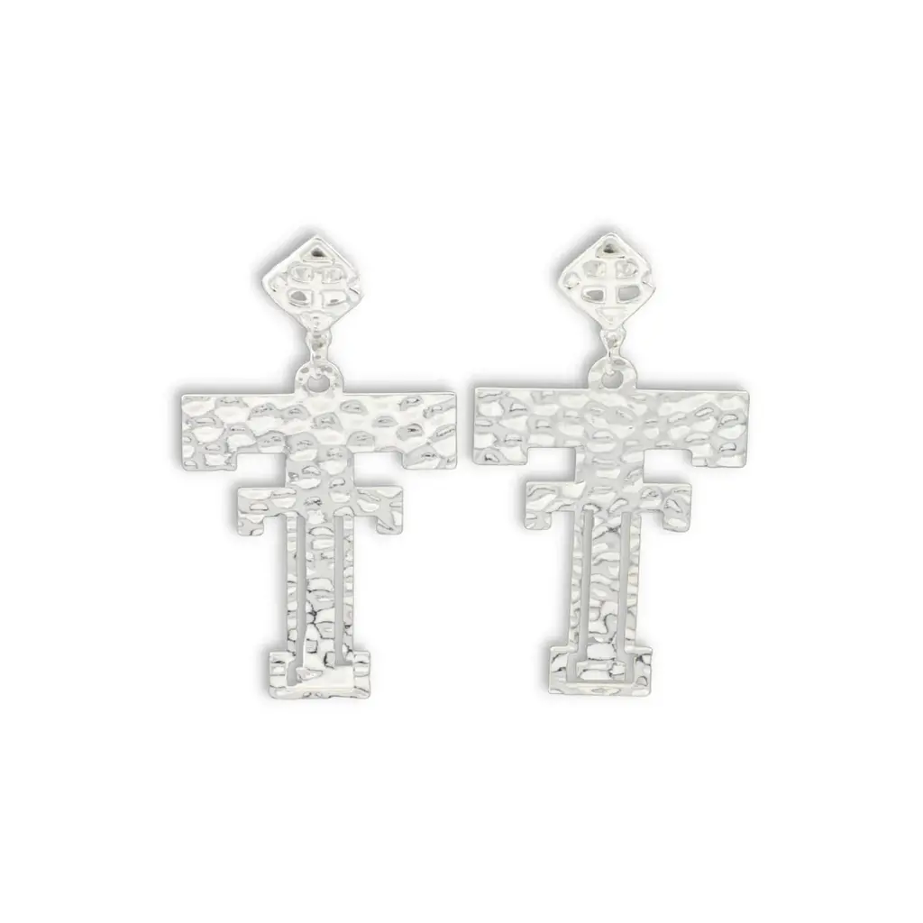 Brianna Cannon Double T Dangle BC Earrings - 2 Colors