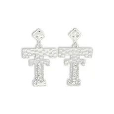 Brianna Cannon Double T Dangle BC Earrings - 2 Colors