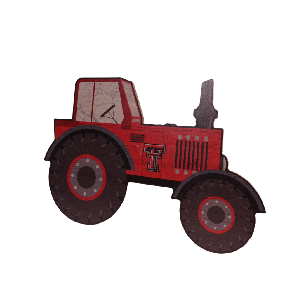 Double T Tractor 12" Cut Out Sign