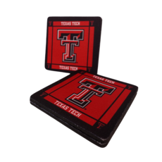 Logo Brand Neoprene Coaster Set - 4 Pack