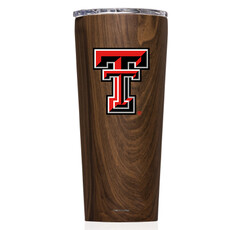 Branded Logistics Corkcicle Walnut Wood 24 Oz Tumbler - Double T