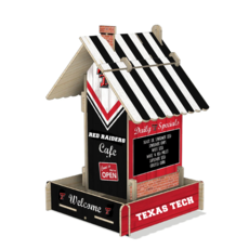 Build It Red Raider Cafe Bird Feeder