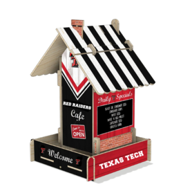 Fan Creations/Adventure Furniture, Inc. Build It Red Raider Cafe Bird Feeder