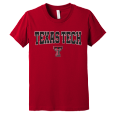 Bella Canvas Arched Double T Youth Short Sleeve Tee