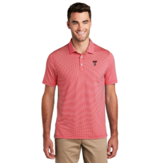 Gingham Moisture Wick Polo