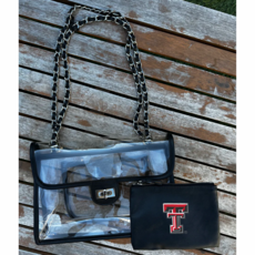 Evie Chain Clear Purse