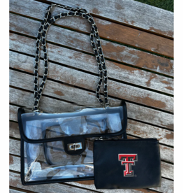 Evie Chain Clear Purse