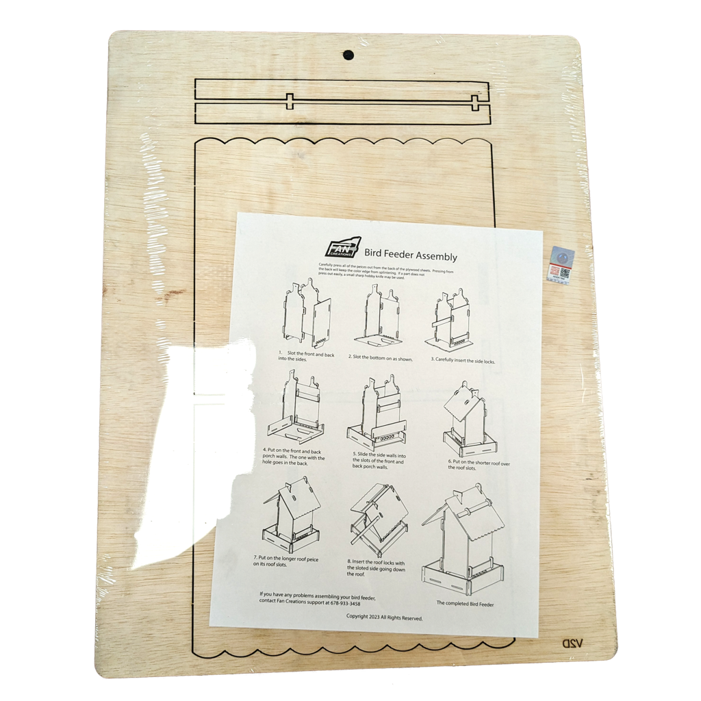 Fan Creations/Adventure Furniture, Inc. Build It Red Raider Cafe Bird Feeder