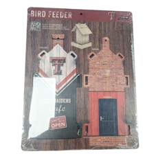 Build It Red Raider Cafe Bird Feeder