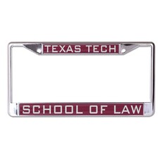WinCraft Sports Laser Cut Chrome License Plate Frame