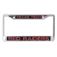WinCraft Sports Laser Cut Chrome License Plate Frame