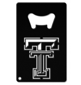 Double T Black Metal Bottle Opener