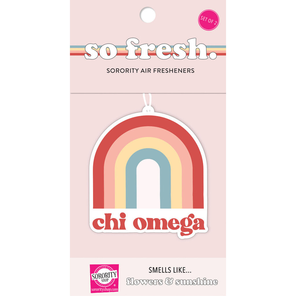 Sorority Shop Chi Omega Air Freshner