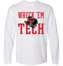 Gildan Wreck Em LoneStar Long Sleeve Tee