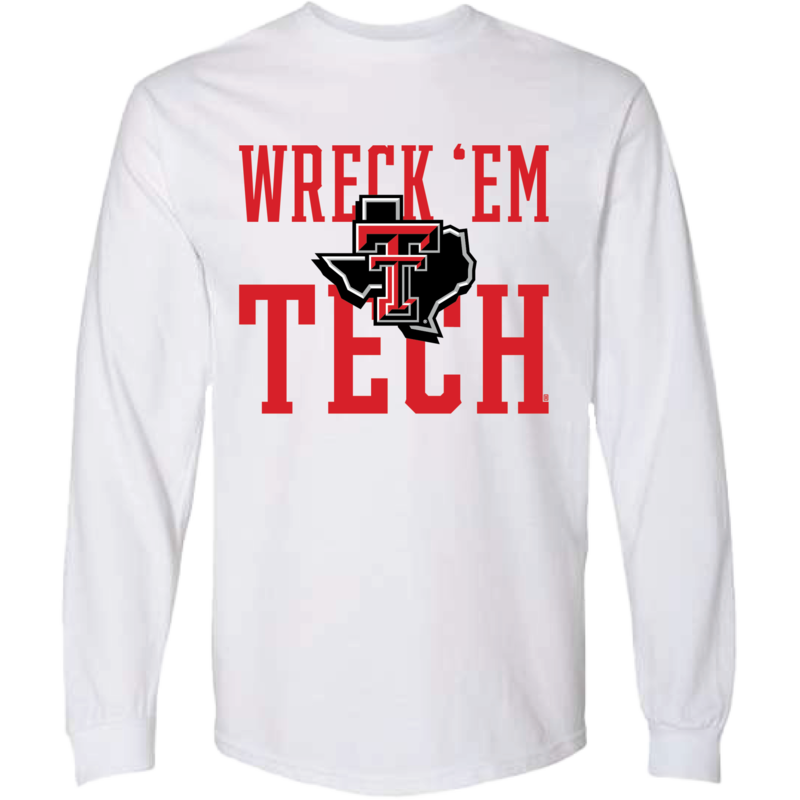 Gildan Wreck Em LoneStar Long Sleeve Tee