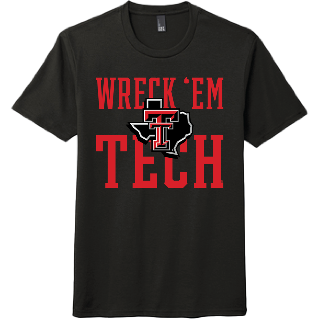 District Threads Wreck Em LoneStar Short Sleeve Tee