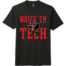 District Threads Wreck Em LoneStar Short Sleeve Tee