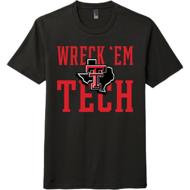 District Threads Wreck Em LoneStar Short Sleeve Tee