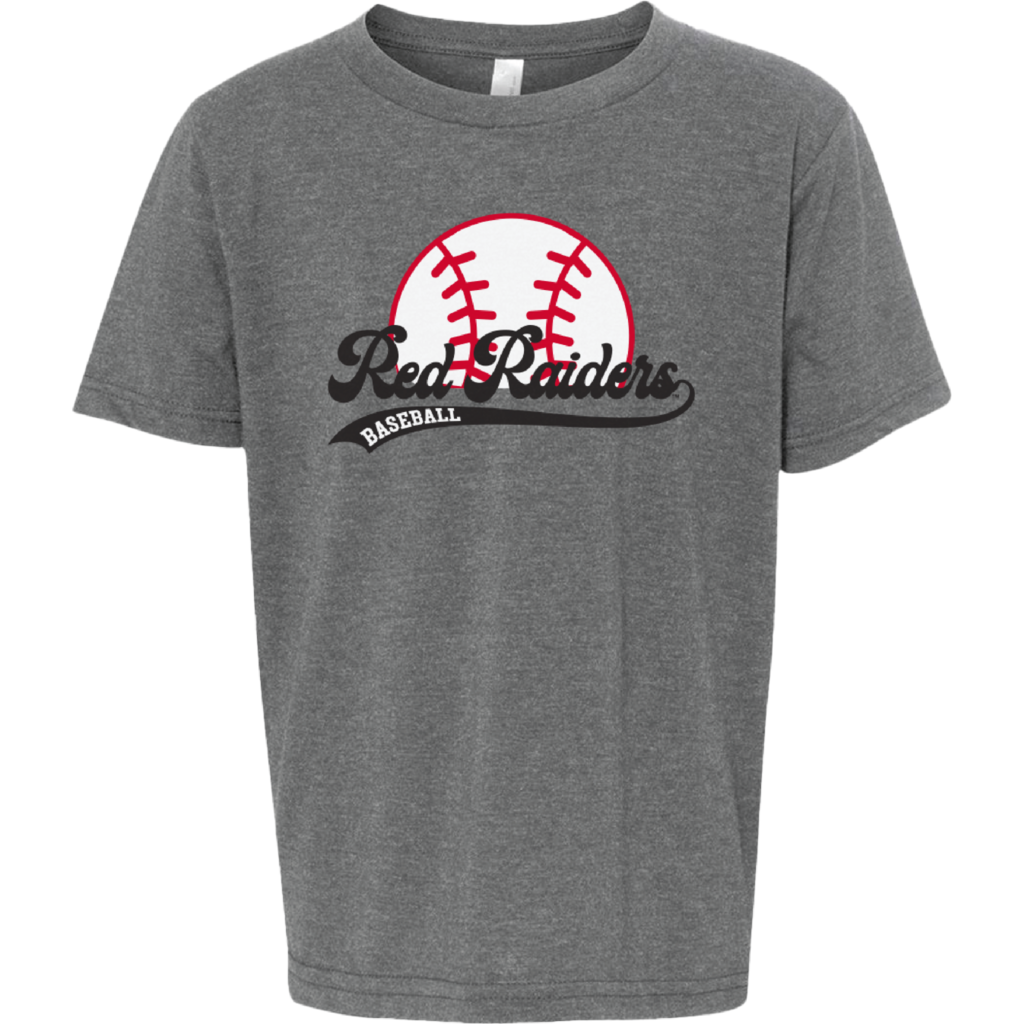 Baseball Half Youth Short Sleeve Tee