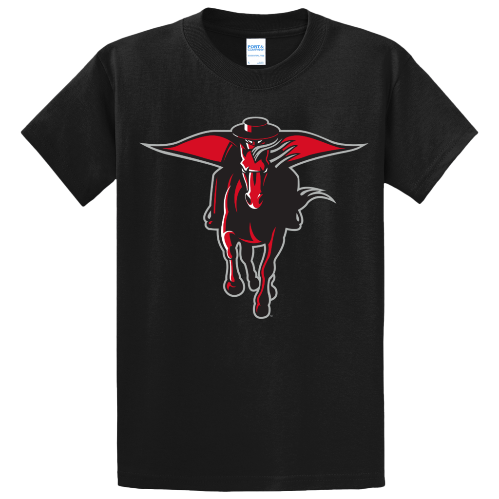 Port & Co Midnight Masked Rider Short Sleeve Tee