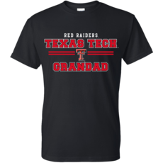 Texas Tech Double Stripe Dad/Grandad Tee