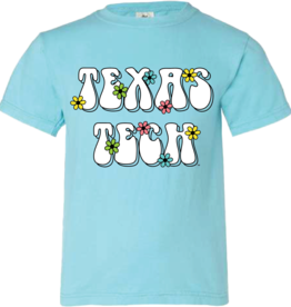 Comfort Colors Groovy Flower Youth Short Sleeve Tee